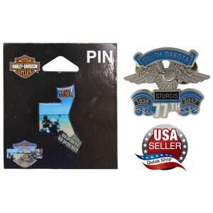 Sturgis South Dakota 77th Anniversary & 73rd Annual Daytona Bike Week Lapel Pins